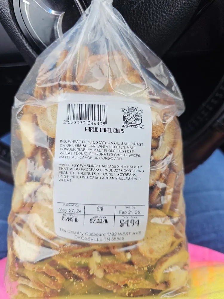 Garlic Bagel Chips